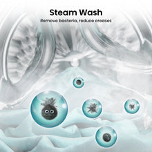 Load image into Gallery viewer, Hisense WF1Q1041BW 10kg 1400 Spin, Steam Washing Machine - White