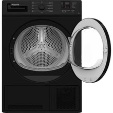 Load image into Gallery viewer, Hotpoint Dryer 8KG Condenser Sensor Dry Black - CHDC82BBGDUK