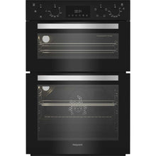 Load image into Gallery viewer, Hotpoint - DIH10DB - Built In Electric Fan Double Oven - Black