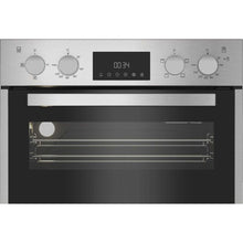 Load image into Gallery viewer, Hotpoint DIH10DIX Built In Electric Fan Double Oven - Stainless Steel