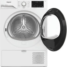 Load image into Gallery viewer, Hotpoint CHD93MWWSUK 9kg Heat Pump Tumble Dryer with Pet Hair Care - White