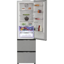 Load image into Gallery viewer, Hotpoint HPKF5351XP4UK Dual No Frost 3 Door Fridge Freezer with VitalCare - Brushed Steel