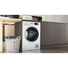 Load image into Gallery viewer, Hotpoint NTSM1182SKUK 8kg Heat Pump Tumble Dryer - White
