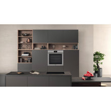 Load image into Gallery viewer, Hotpoint SAEU4544TCIX 59.5cm Built In Electric Single Oven - Inox