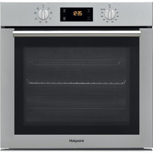 Load image into Gallery viewer, Hotpoint SAEU4544TCIX 59.5cm Built In Electric Single Oven - Inox