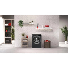 Load image into Gallery viewer, Hoover HD496AMBCB/1-80 9kg/6kg 1400 Spin Washer Dryer - Black