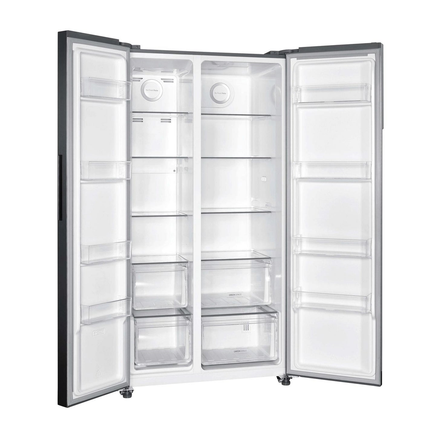 Hoover HHSBSO-6174XK-1 91cm 60/40 Frost Free American Fridge Freezer - Stainless Steel