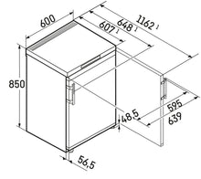 Load image into Gallery viewer, Liebherr FCI1624 60cm Static Undercounter Freezer - White