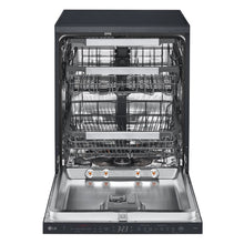 Load image into Gallery viewer, LG TrueSteam™ QuadWash™ DF587HMS WiFi Connected Full Size Dishwasher - Matte Black - 14 Place Settings