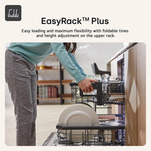 Load image into Gallery viewer, LG TrueSteam™ QuadWash™ DF587HMS WiFi Connected Full Size Dishwasher - Matte Black - 14 Place Settings
