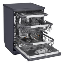 Load image into Gallery viewer, LG TrueSteam™ QuadWash™ DF587HMS WiFi Connected Full Size Dishwasher - Matte Black - 14 Place Settings