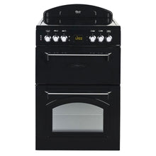 Load image into Gallery viewer, Leisure CLA60CEK Black Classic 60cm Double Oven Cooker