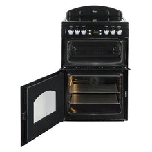 Load image into Gallery viewer, Leisure CLA60CEK Black Classic 60cm Double Oven Cooker