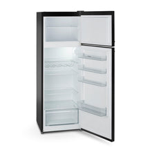 Load image into Gallery viewer, Montpellier MAB346EK Retro Top Mount Fridge Freezer in Black