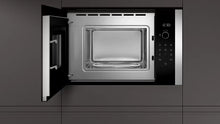 Load image into Gallery viewer, Neff HLAWD23N0B Built In Microwave - Black / Stainless Steel Trim