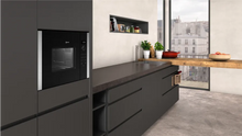 Load image into Gallery viewer, Neff HLAWD23N0B Built In Microwave - Black / Stainless Steel Trim