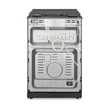 Load image into Gallery viewer, Montpellier MDOG60LK Black Gas Double Oven Lidded 60cm Cooker