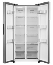 Load image into Gallery viewer, Midea MDRS619FIE46 84cm 460L Frost Free Fridge Freezer - Stainless Steel