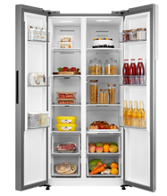 Load image into Gallery viewer, Midea MDRS619FIE46 84cm 460L Frost Free Fridge Freezer - Stainless Steel