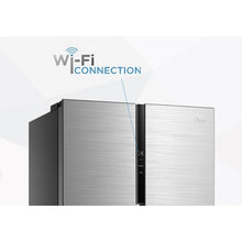 Load image into Gallery viewer, Midea MDRS619FIE46 83.5cm 460L Frost Free Fridge Freezer - Stainless Steel