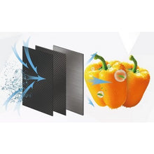 Load image into Gallery viewer, Midea MDRS619FIE46 83.5cm 460L Frost Free Fridge Freezer - Stainless Steel