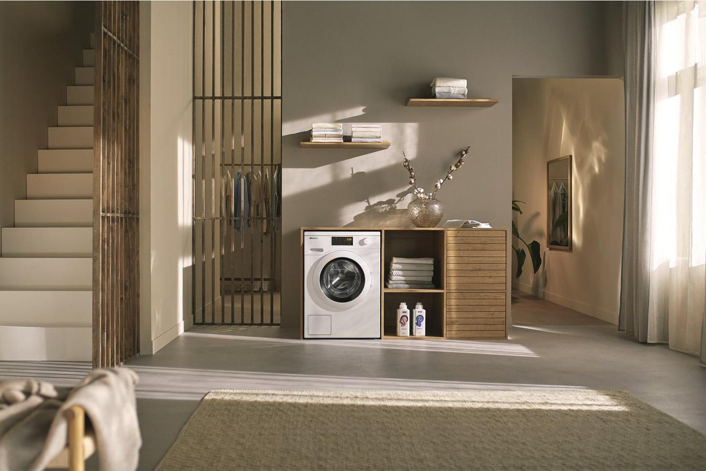 Miele WEB365WCS 8kg 1400 Spin Washing Machine - Lotus White