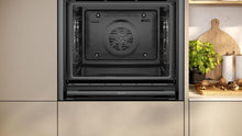 Load image into Gallery viewer, Neff B54CR71G0B 60cm Slide and Hide Built In Electric Single Oven