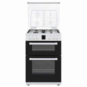 Hostess DOG60W 60cm Double Oven Gas Cooker  White