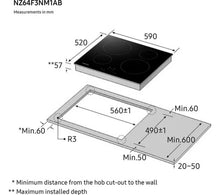 Load image into Gallery viewer, Samsung NZ64F3NM1AB/UR 59cm Induction Hob - Black
