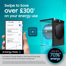 Load image into Gallery viewer, Samsung WW11DG5B25ABEU 11kg 1400 Spin Washing Machine - Black