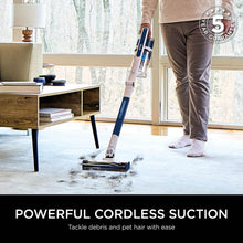 Load image into Gallery viewer, Shark IZ380UK PowerPro Cordless Stick Vacuum Cleaner - 50 Minutes Run Time - Navy Metallic