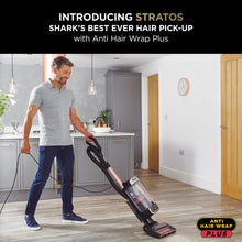 Load image into Gallery viewer, Shark NZ860UKT Stratos Anti hair Wrap Plus Upright Vacuum Cleaner - Rose Gold
