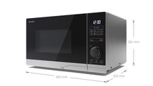 Load image into Gallery viewer, Sharp YC-PS254AU-S 25 Litres Solo Microwave - Silver
