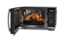 Load image into Gallery viewer, Sharp YC-QC254AU-B 25 Litres Flatbed Convection Oven Microwave with Grill - Black
