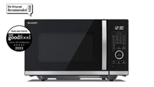 Load image into Gallery viewer, Sharp YC-QC254AU-B 25 Litres Flatbed Convection Oven Microwave with Grill - Black