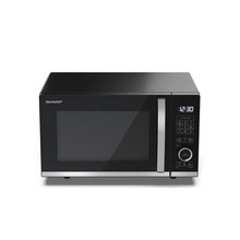 Load image into Gallery viewer, Sharp YC-QG204AU-B 20 Litres Flatbed Microwave Oven with Grill - Black