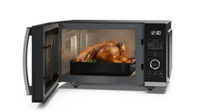 Load image into Gallery viewer, Sharp YC-QS254AU-B 25 Litres Flatbed Microwave Oven - Black
