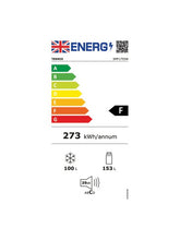 Load image into Gallery viewer, Teknix SMF1755W 254L Smart Frost Fridge Freezer, White