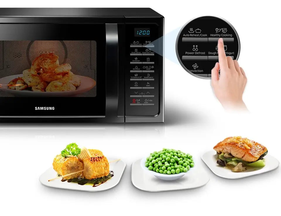 Samsung MC28H5013AS/EU 28 Litres Convection Microwave Oven - Silver