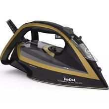 Load image into Gallery viewer, Tefal FV5696G0 Ultimate Turbo Pro Steam Iron - Black &amp; Gold
