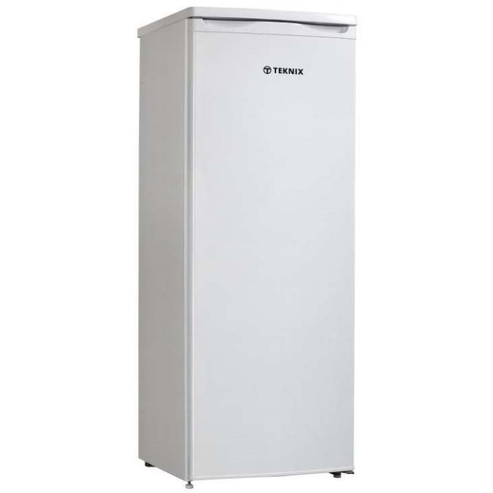 Teknix T55L2W 241L 55x144CM Single Door Larder Fridge, White