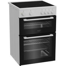 Load image into Gallery viewer, Zenith ZET605W 60cm Electric Cooker with Ceramic Hob - White