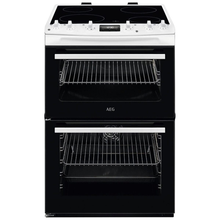 Load image into Gallery viewer, AEG CCX6501ACW 5000 SurroundCook Cooker with Ceramic Hob - White