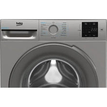 Load image into Gallery viewer, Beko BMN3WT3841S 8kg 1400 Spin EnergySpin Washing Machine - Silver
