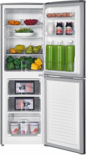 Load image into Gallery viewer, Cookology CFF1425050IX/E 142 Litres 50/50 Split Freestanding Fridge-Freezer Inox