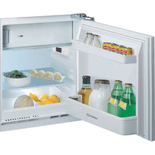 Load image into Gallery viewer, Indesit INBUF011 Built In Under Counter Refridgerator With 4* Ice Box.