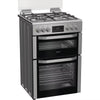 Dual Fuel Double Cooker 60CM - 75L / 38L with Glass Lid
