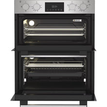 Load image into Gallery viewer, Hotpoint DUH12D1IX Built Under Electric Fan Oven 48L / 38L - Stainless Steel with Telescopic Shelf