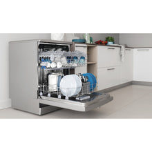 Load image into Gallery viewer, Indesit D2FHK26SUK Dishwasher: full size, silver