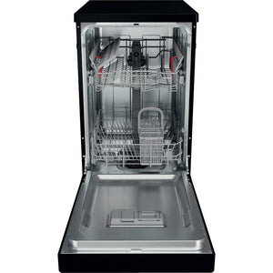 Hotpoint Slimline HF9E 1B19 B UK Freestanding Dishwasher - Black